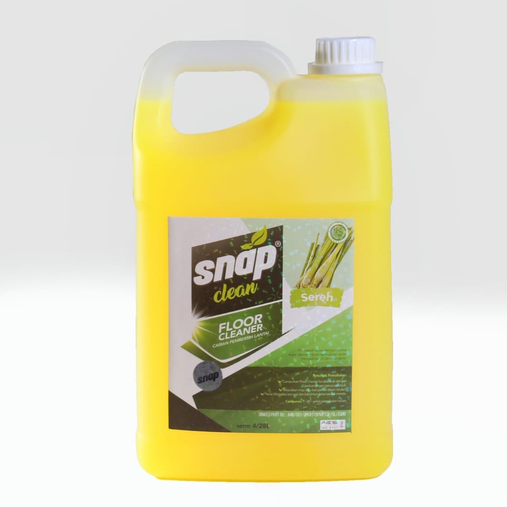 Snap Clean - floor cleaner lavender (sabun pembersih lantai) 4L