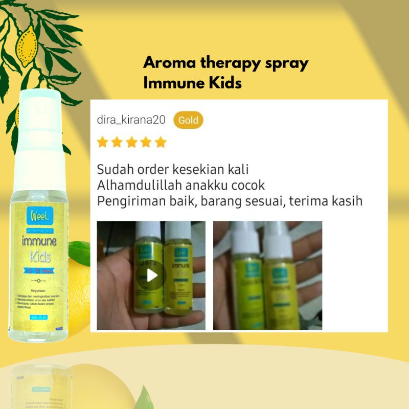 Essential Oil Weel Immune Kids