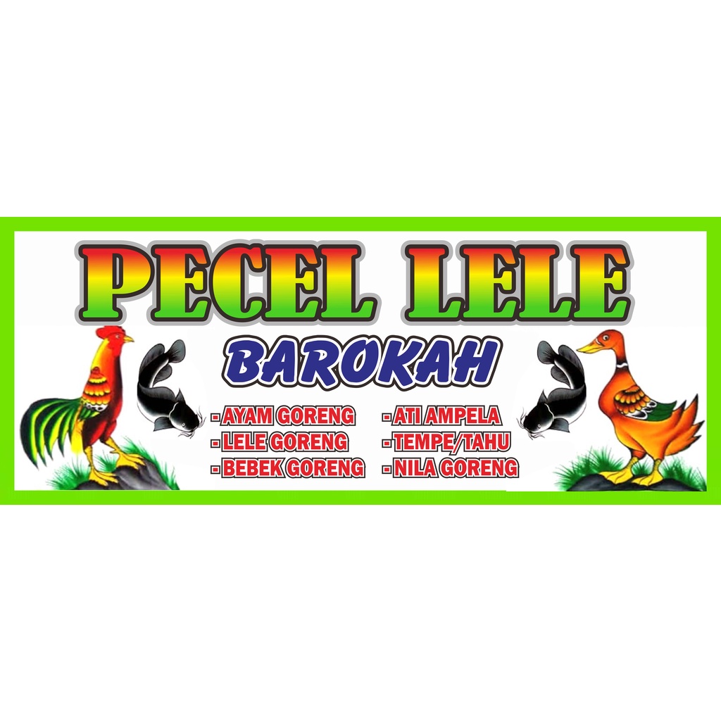 Jual Spanduk Pecel Lele 250x100 | Shopee Indonesia