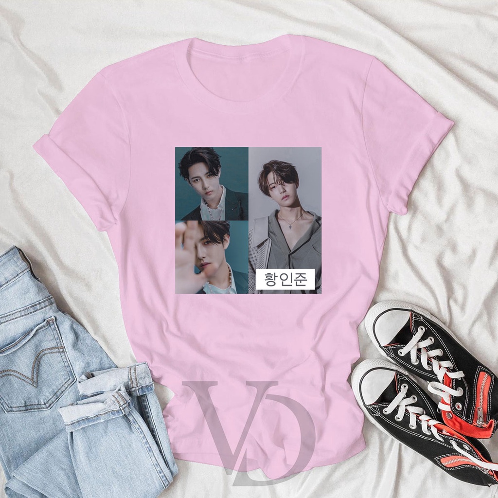 BAJU KAOS RENJUN / REN JUN TEE V TEE WANITA NCT CAFE NCT DREAM/ BAJU OVERSIZED KOREA KPOP JUMBO