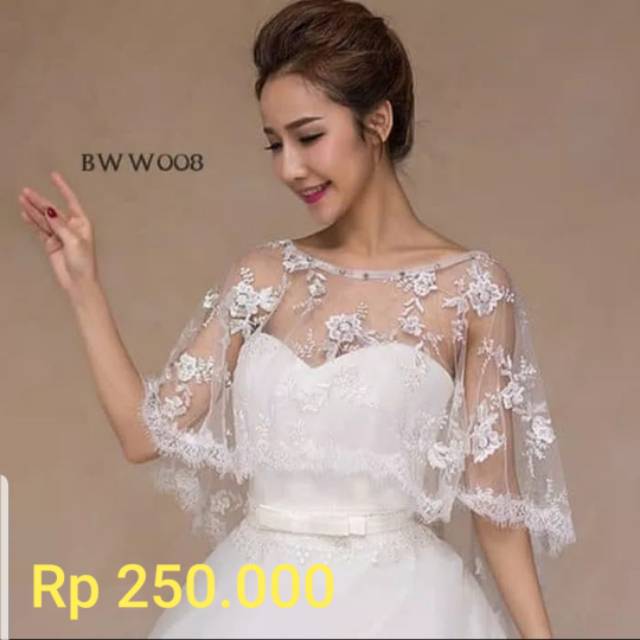 Cardigan Pengantin Bolero Pengantin Shopee Indonesia