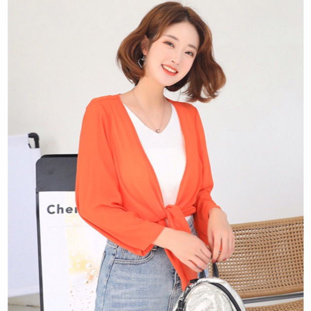 OUTER SIFON KOREA TERMURAH SAIRA / LUARAN CHIFFON NYAMAN / CARDIGAN KOREA