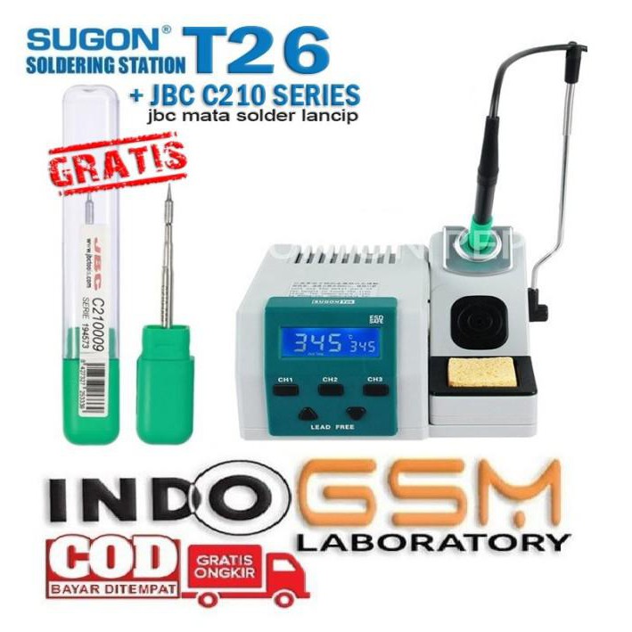 Sugon / Soldering Station Sugon T26 / Sugon T26D / Sugon Solder Iphone - Sugon T26 + Jbc