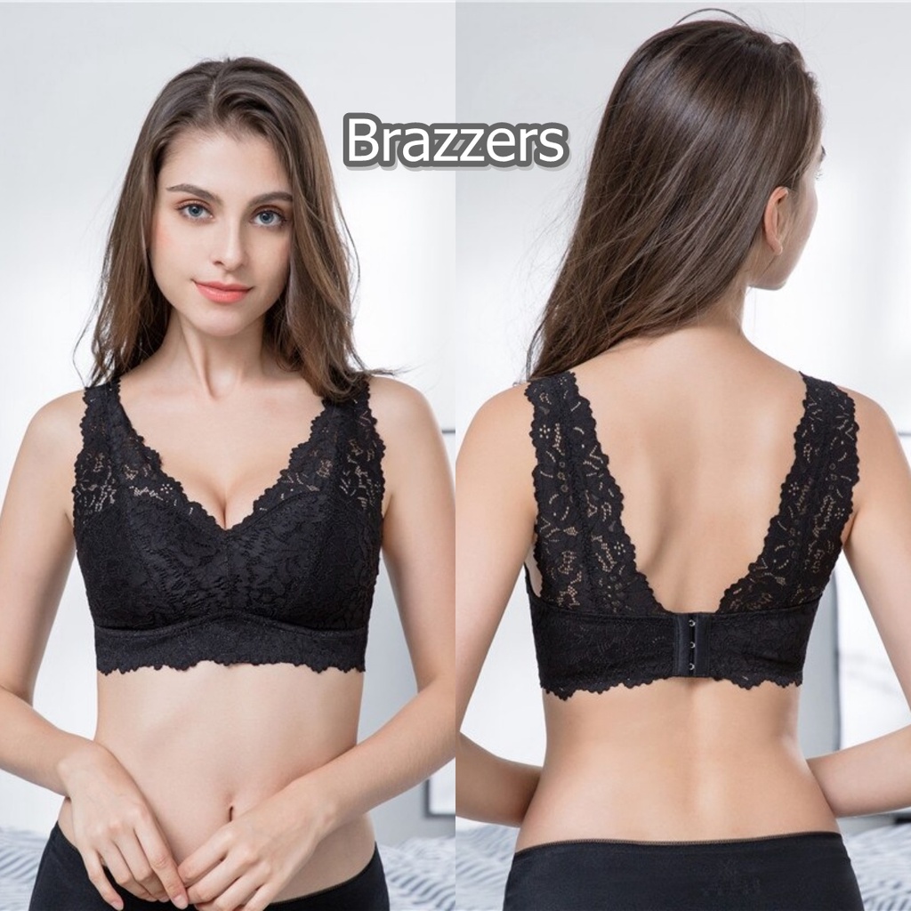 Bh Push Up Bra Beha Renda Sexy Busa Tebal Tanpa Kawat Ukuran Size 32 32b 34 36 Cup B Kait 3 Belakang