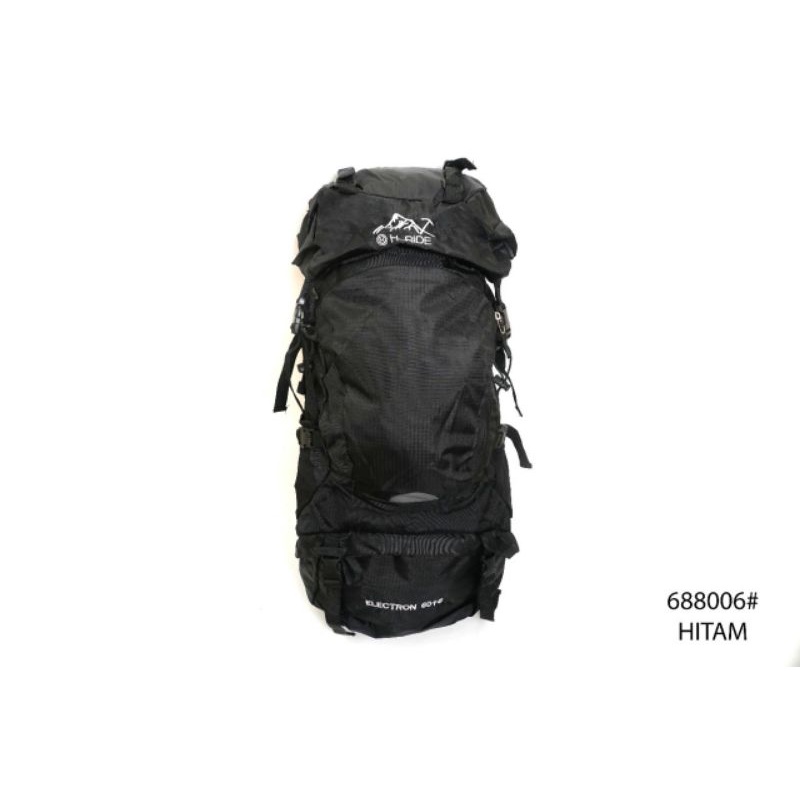 Tas Gunung H-Ride 60 liter original # Tas Carrier # Tas Camping H-Ride