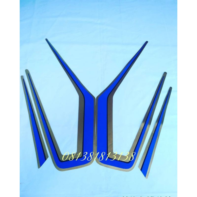 Striping Rx King 1983 Biru