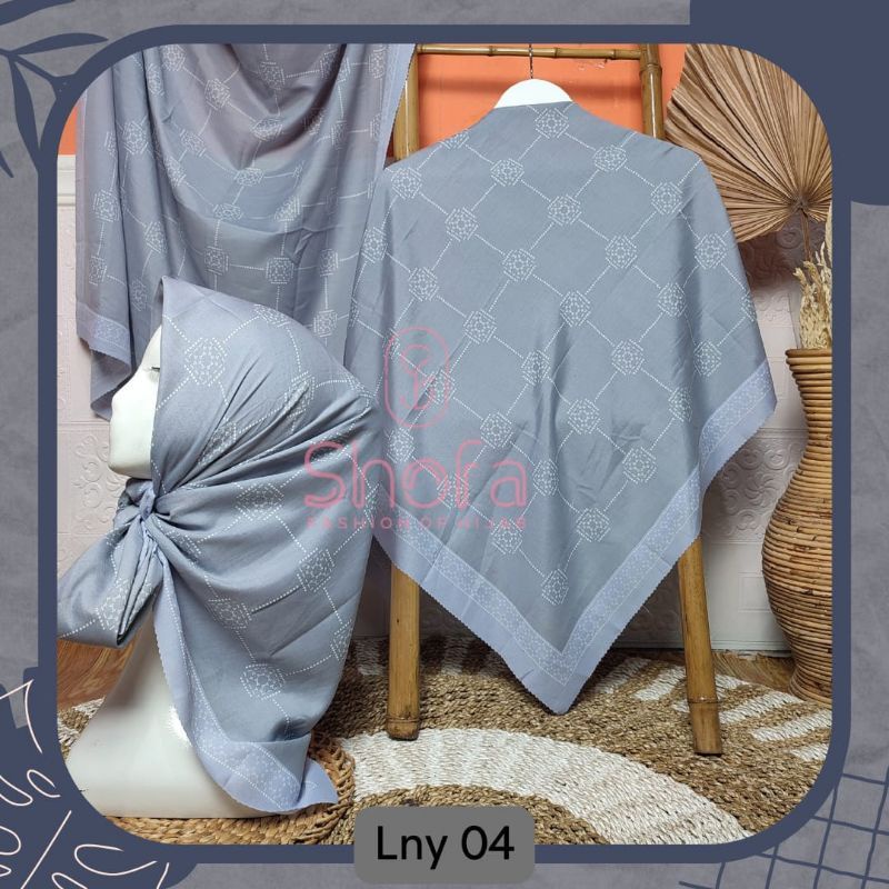 Hijab Segi Empat / Hijab Motif / Jilbab Segi Empat / Jilbab Motif / Shofa Fashion