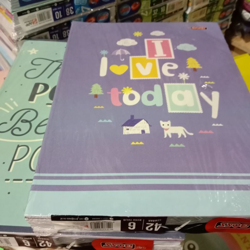 

BUKU TULIS BIG BOSS / BUKU CATATAN 42 LEMBAR