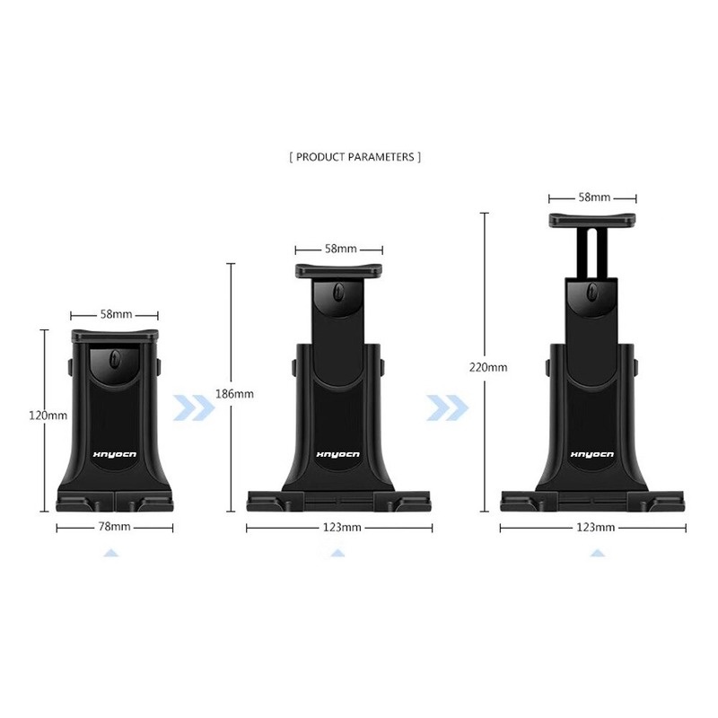 Braket pengendara Dudukan sepeda Dudukan tablet yang dapat disesuaikan Braket pengendaraan universal Braket treadmill Braket navigasi ponsel sepeda motor Braket pemasangan PC Tablet Braket pemasangan ponsel Cocok untuk 4-12,9 inci