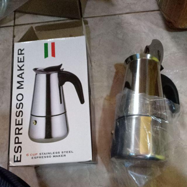 Moka Pot 3 Cup Coffee Espresso Maker