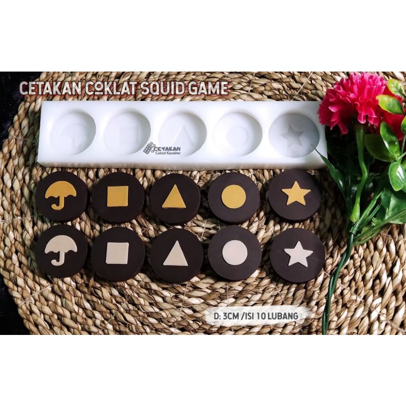 CETAKAN COKLAT SQUID GAME