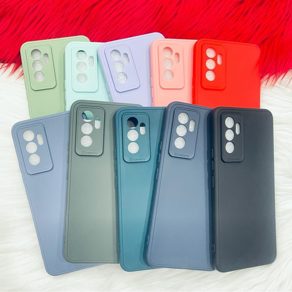 SoftCase Warna Warni Infinix Hot 11 Hot 11s with 3D Camera Casing Candy Macaron Pelindung Camera