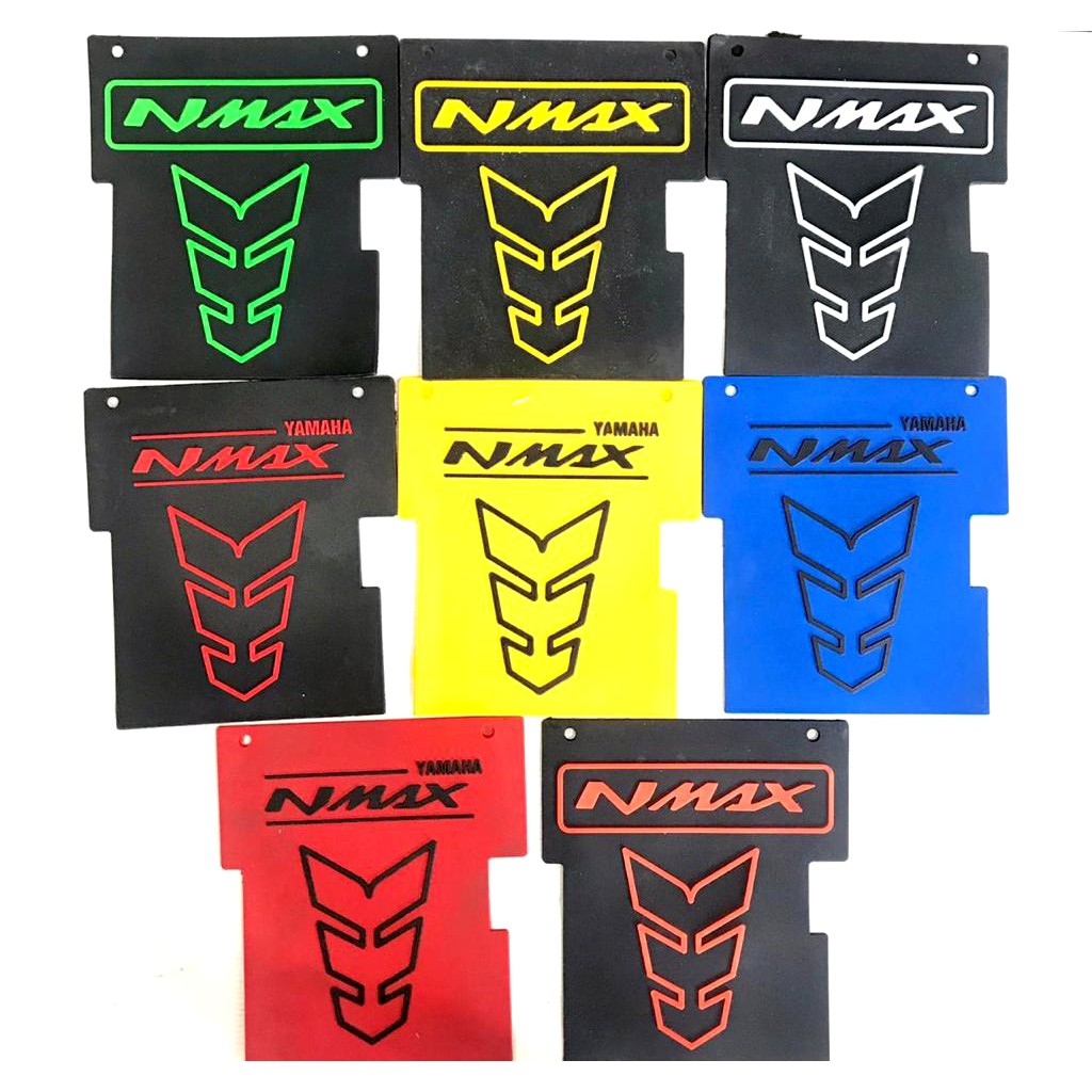 MUD FLAP YAMAHA NMAX MUDFLAP NMAX ANTI LUMPUR NMAX KARET PELINDUNG DINAMO STARTER MODEL PANAH  MUD FLAP YAMAHA NMAX TULISAN MUDFLAP NMAX ANTI LUMPUR NMAX KARET PELINDUNG DINAMO STARTER TULISAN