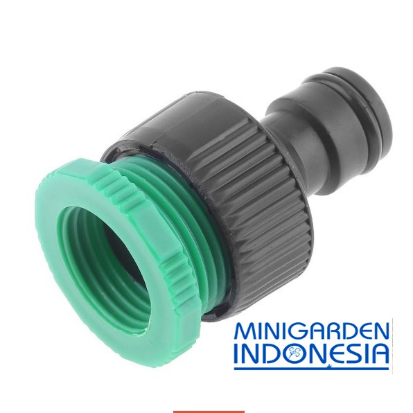 ADAPTOR KRAN AIR SELANG HOSE F004 Quick Hitch Connector Konektor Taman Irigasi double