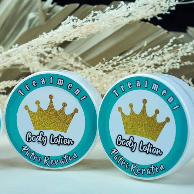 Body Lotion PUTRI KERATON(TPK)HB pemutih ampuh dalam 7 hari