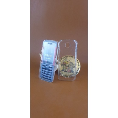 mika hard protection transparan clear pouch case nokia 5310 2007