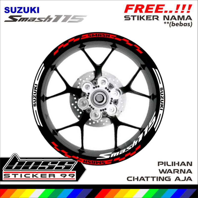 STIKER LIS VELG SMASH NEW CUTTING STICKER