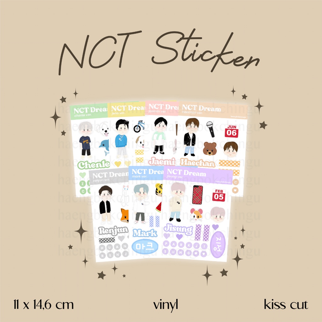 

NCT Dream Starter Pack Sticker