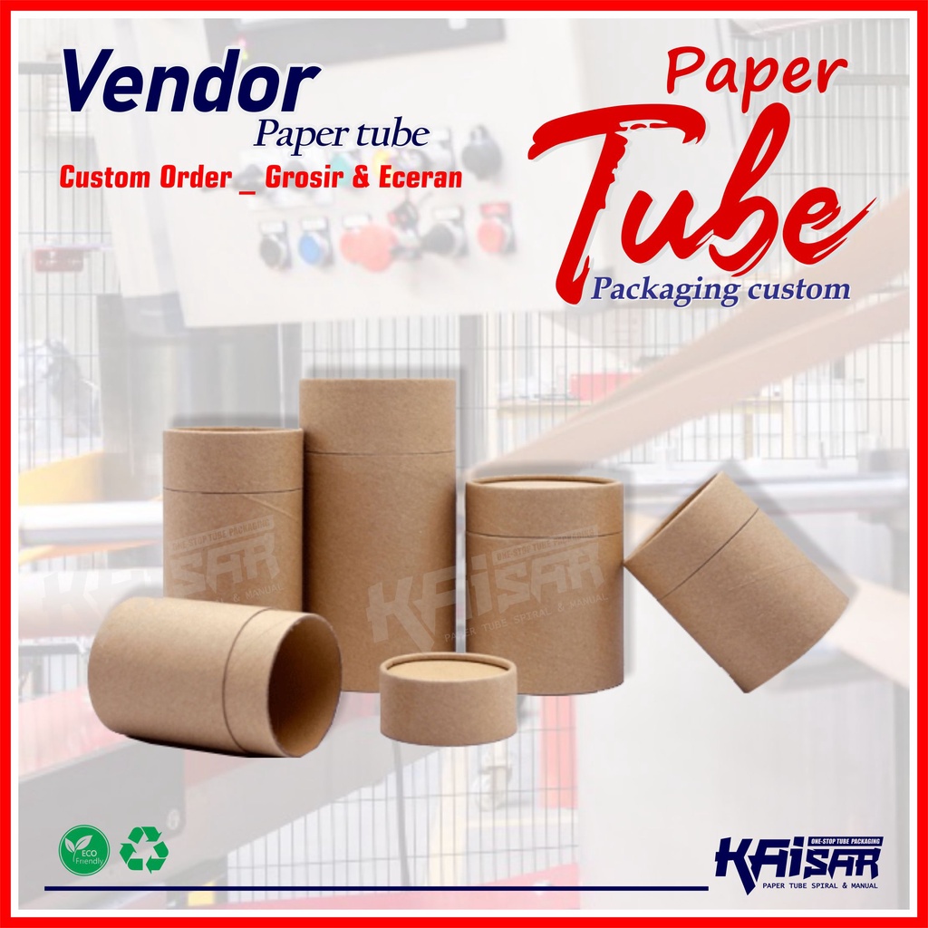 Tabung Selongso Paper tube Packaging - Custom Lengkung