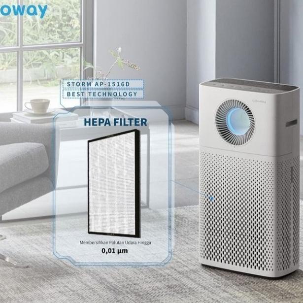COWAY AIR PURIFIER STROM AP1516D PEMURNI UDARA GARANSI 3 TAHUN HK654JH5M4