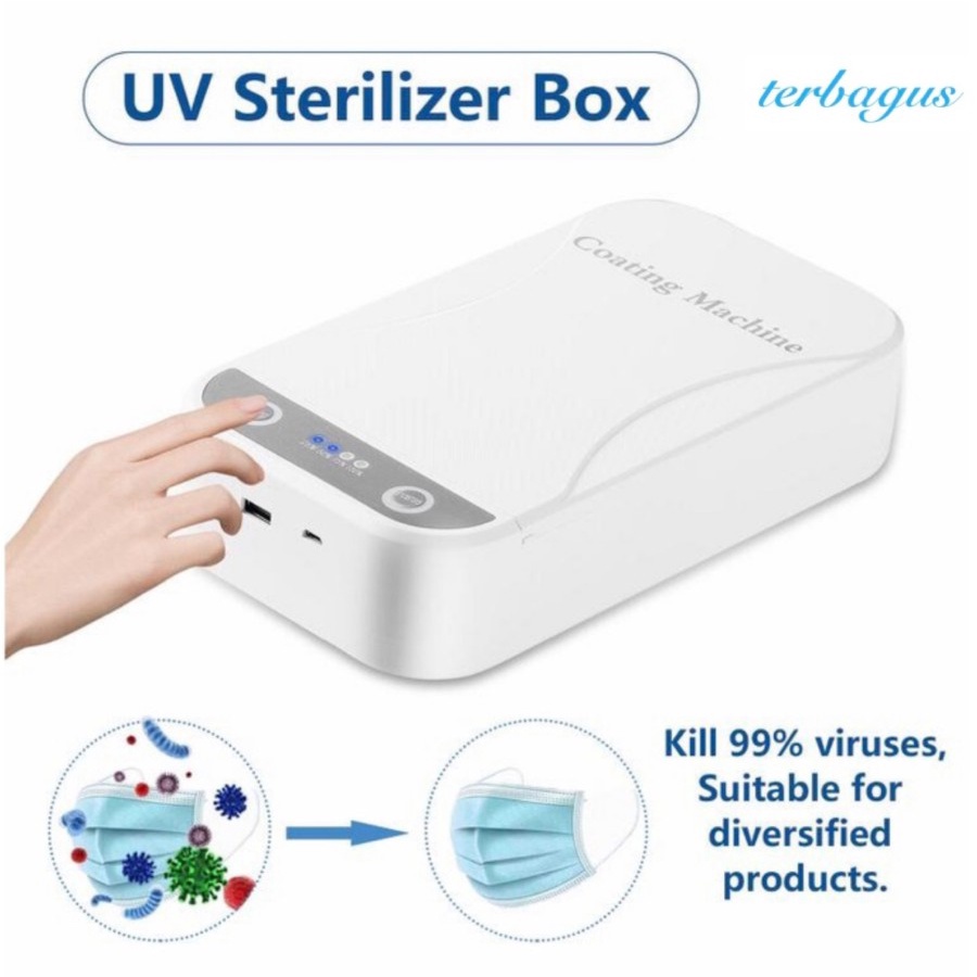 UV Disinfectant Box Sterilizer UVC Kotak Sterilize Disinfection