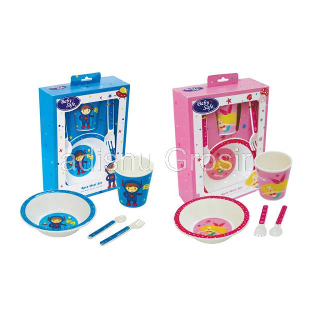 Baby Safe Gift Set Meal Peralatan Makan Bayi Kado Kelahiran FS64