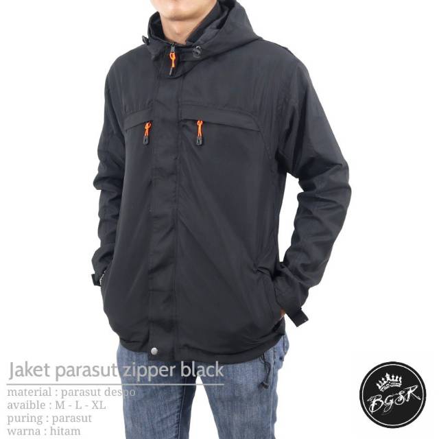 Jaket bomber pria / jaket bomber zipper B.G.S.R style terbaru premium