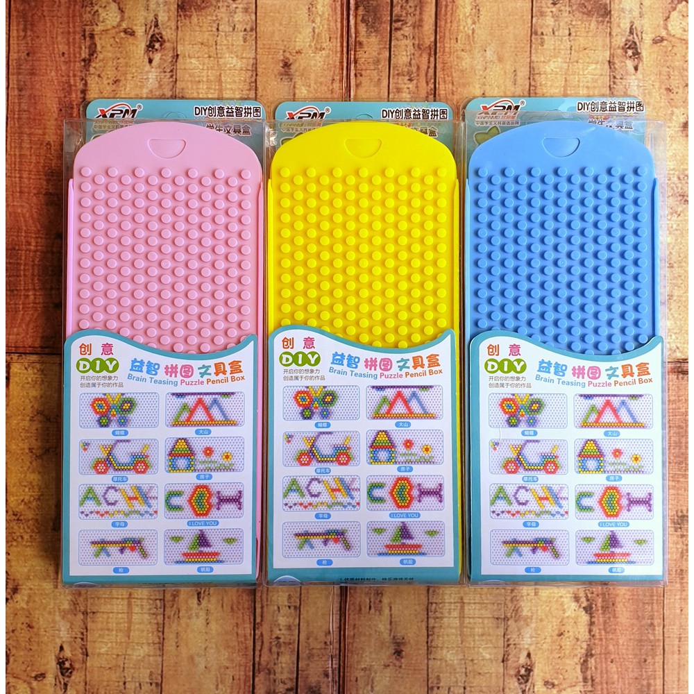 Pencil Case DIY Puzzle - Tempat Pensil Puzzle - Pencil Box XPM-8890-1 - Kotak Pensil Unik