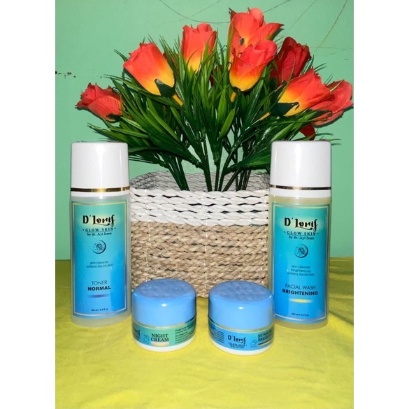 D’Lorif Glow Skin Paket Normal