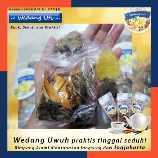 

Wedang Uwuh Uti Kemasan Minuman Herbal Tradisional Khas Yogyakarta Isi 5