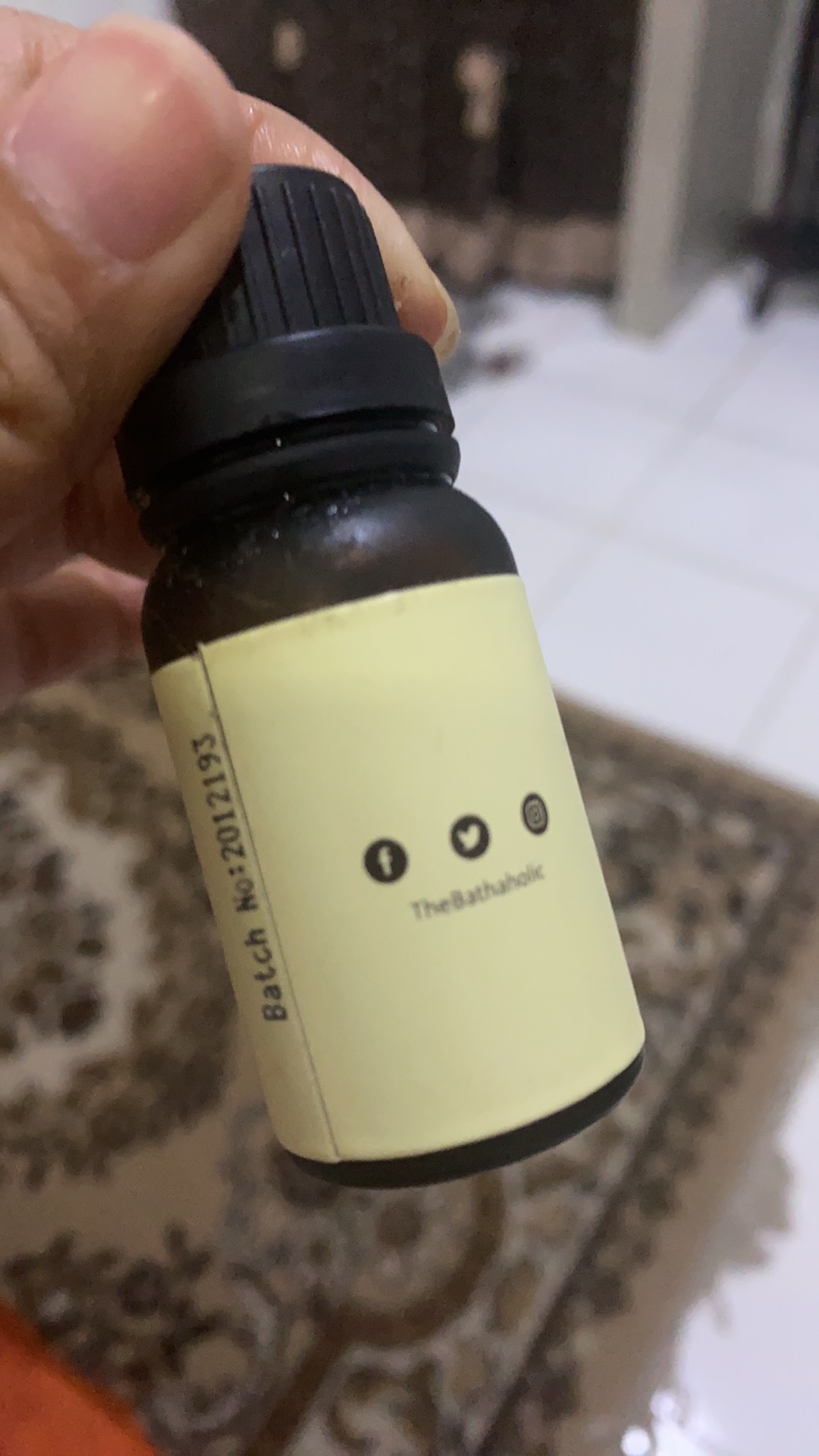 Bathaholic Blossom Secret Oil Aromatherapy 15ml Bathaholic