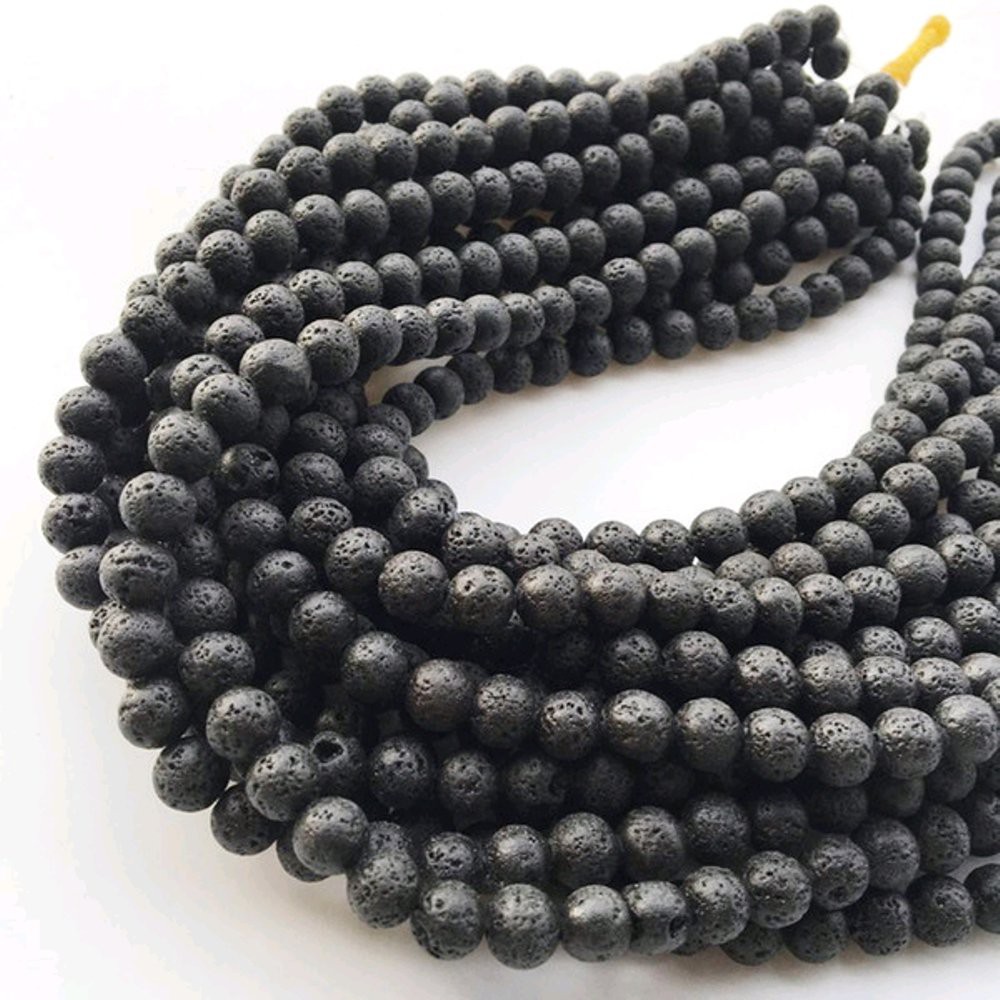 BATU NATURAL LAVA - BAHAN GELANG - KALUNG - TASBIH - AKSESORIS BATU ALAM