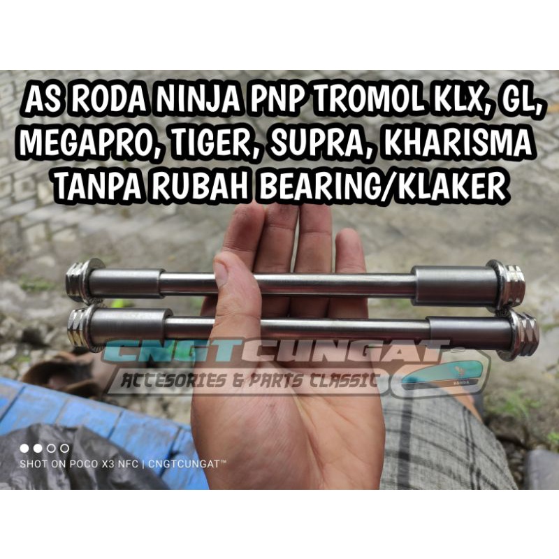 as roda depan ninja pnp tromol klx honda cb gl mp tiger supra as 12