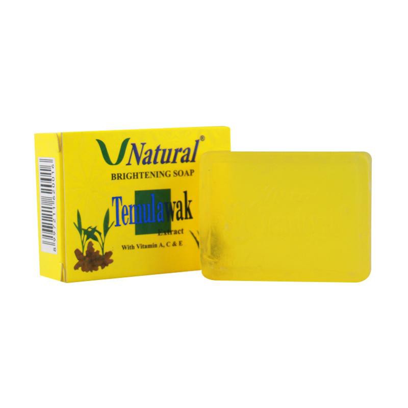 v natural brightening soap 80gr