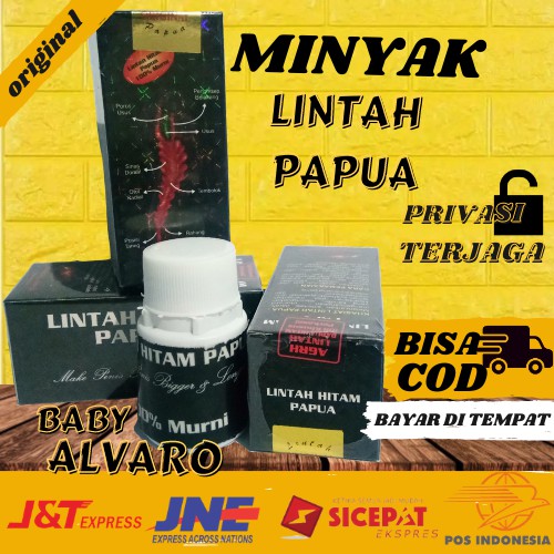 MINYAK LINTAH PAPUA ASLI PEMBESAR MR P