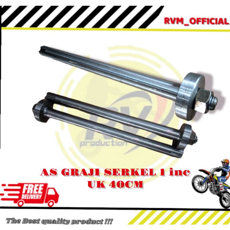 As Gergaji Serkel Ukaran 1inc Panjang 40cm