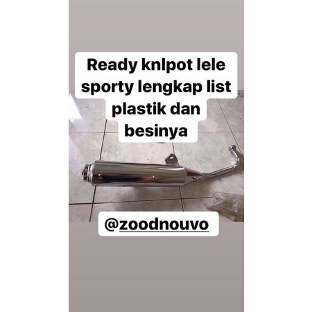 knalpot nouvo lele kaleng original