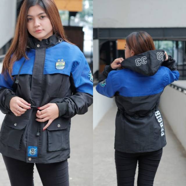 jaket parasut cougle Persib Bandung