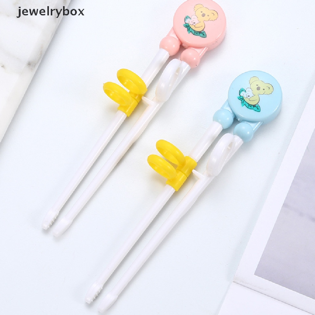 (jewelrybox) Sumpit Motif Kartun Untuk Anak Belajar Makan