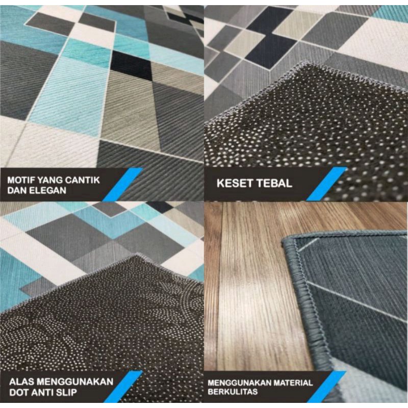 BLESSHOP Keset Lantai Impor Alas Kaki Anti Slip