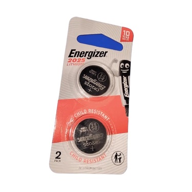 Baterai Kancing Energizer CR2025 / 3 Volt Original Battery CR2025 (isi 2pcs)