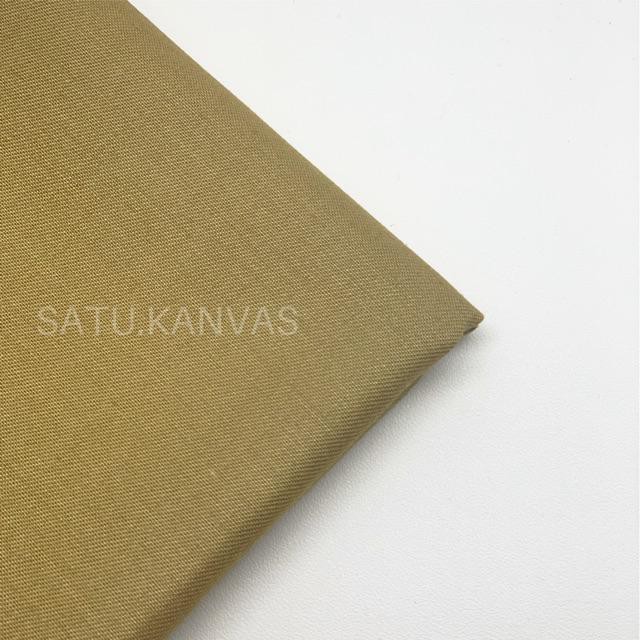 Kain TOYOBO murah royal mix ( 20 warna )-KHAKY PEMDA