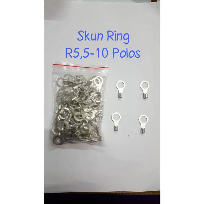 Skun Kabel Ring O Non Isolated 5.5-10 / Skun Vr 5.5-10 Polos/Skun 6Mm