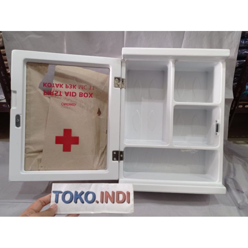 Kotak Obat First Aid Box Mc-11 atau MK-2/ Kotak Obat Dinding / Kotak p3k Dinding