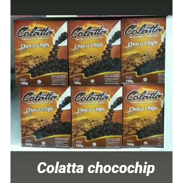 

Colatta Professional Chocolates Choco Chips Bake Stable Tahan Panggang Cokelat Chip Compound Coklat