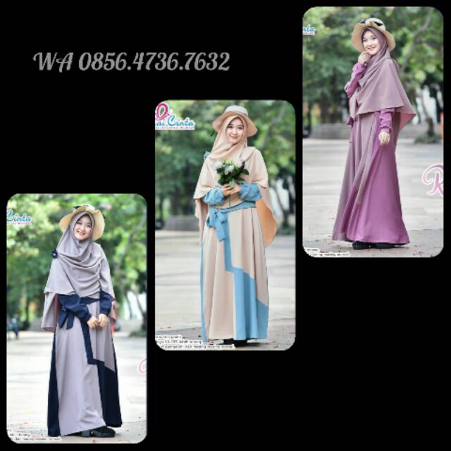 Gamis Set Ralin by Gerai Cinta