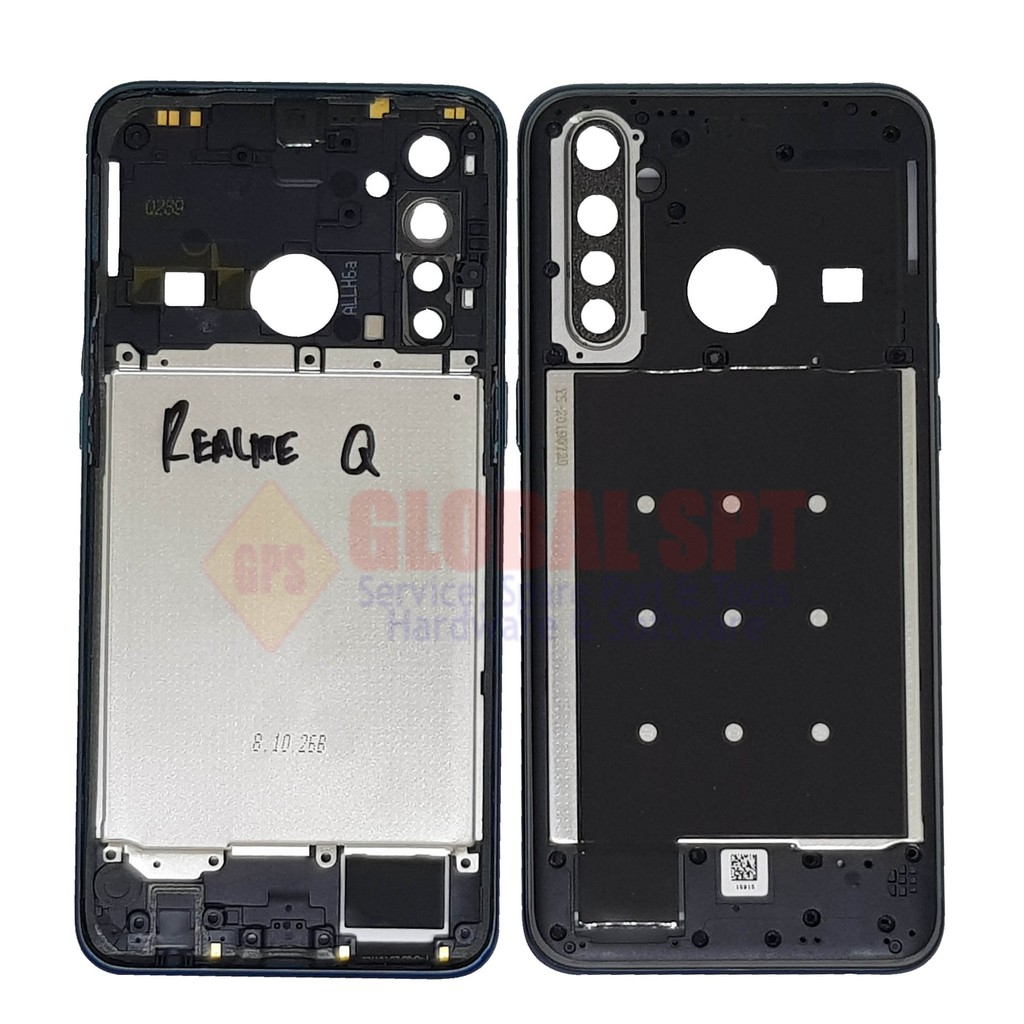 TUTUP BATERAI REALME Q / BEZEL BATERAI REALME Q