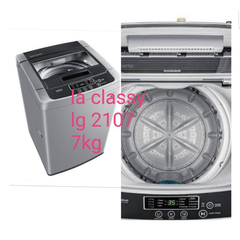mesin cuci lg 2107vspck 1tabung 7kg