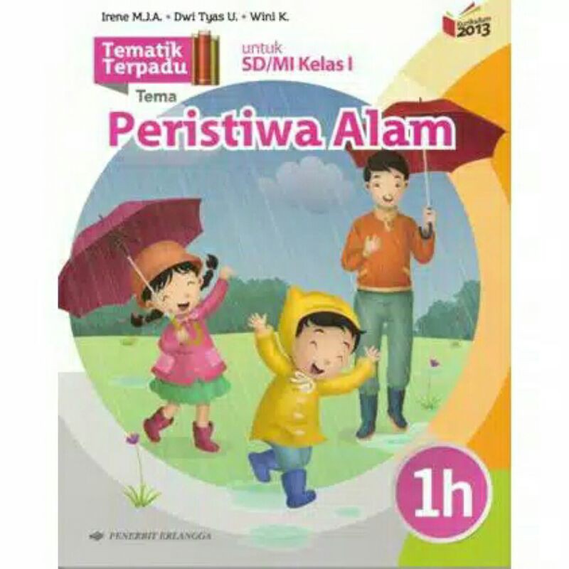 buku tematik erlangga kelas 1