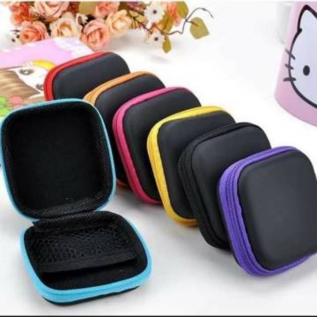 BAG ORGANIZER CHARGER HP EARPHONE CASE TEMPAT EARPHONE